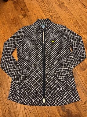 Magnolia Lane Masters Full Zip Golf Jacket M perfect condition smoke pet free